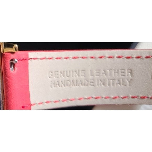 GV2 Gevril Bari Tortoise Diamond Watch, Red Suede Strap, NWT - Picture 16 of 16